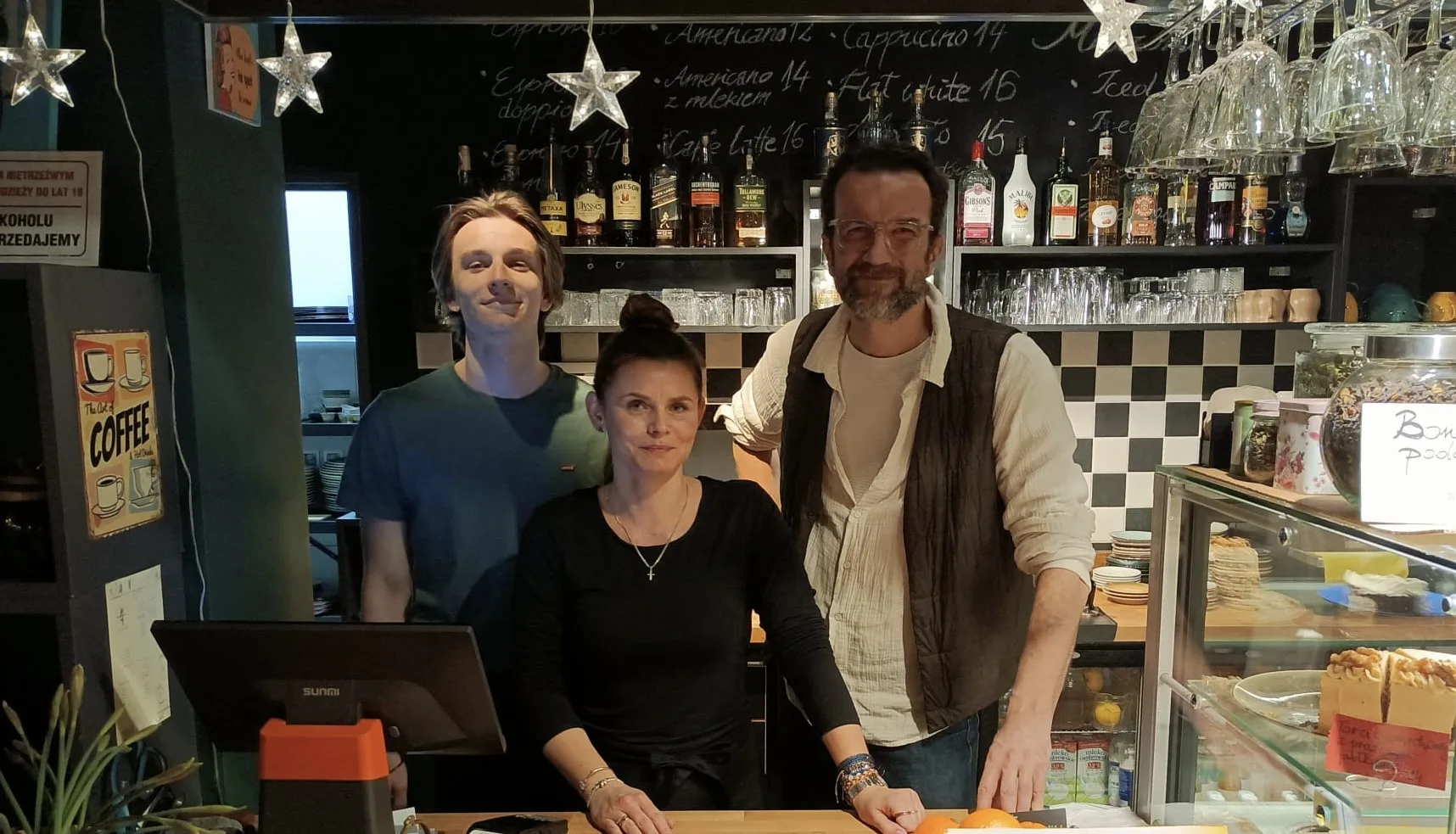 Tomasz Kot w restauracji Ponad Czasem